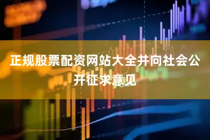 正规股票配资网站大全并向社会公开征求意见