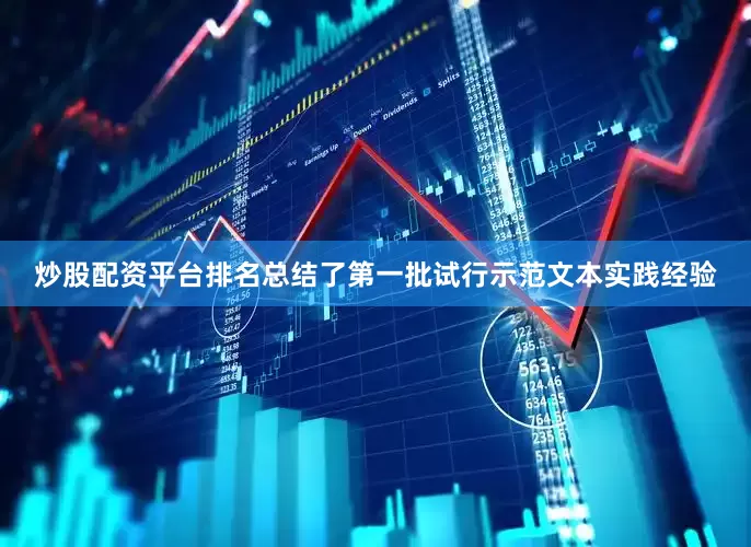 炒股配资平台排名总结了第一批试行示范文本实践经验